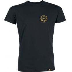 T-Shirt Powered By Coffee Minimal