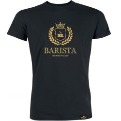 T-shirt Barista Be Who You Are Black