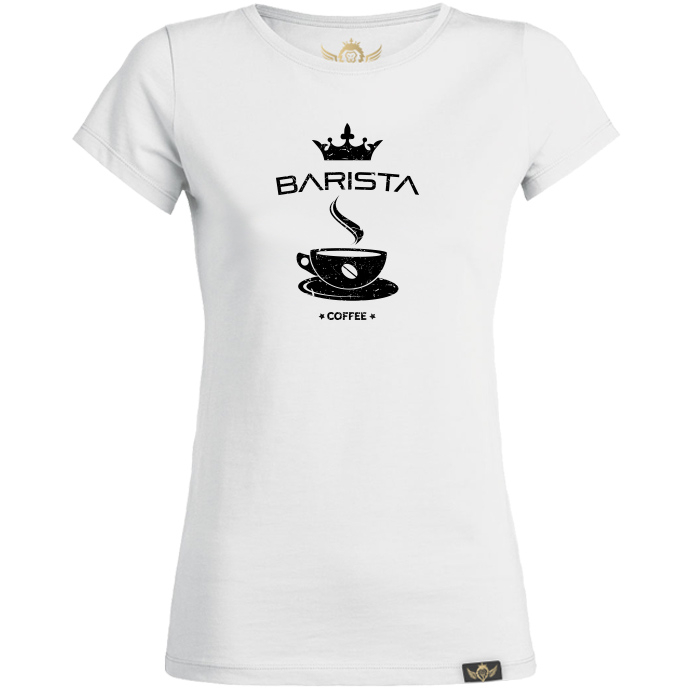 Ladies T-shirt Barista Black
