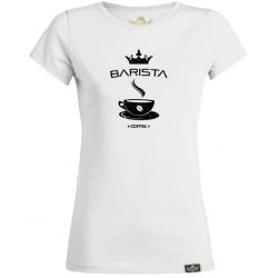 Ladies T-shirt Barista Black