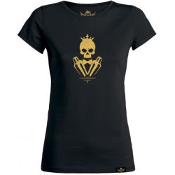 Bartender Skull Gold
